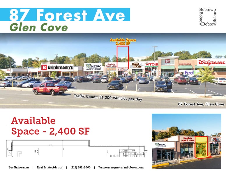 87-95 Forest Ave, Glen Cove, NY for sale - Building Photo - Image 1 of 1