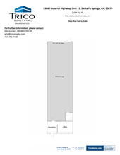 13600-13640 Imperial Hwy, Santa Fe Springs, CA for lease Floor Plan- Image 1 of 1