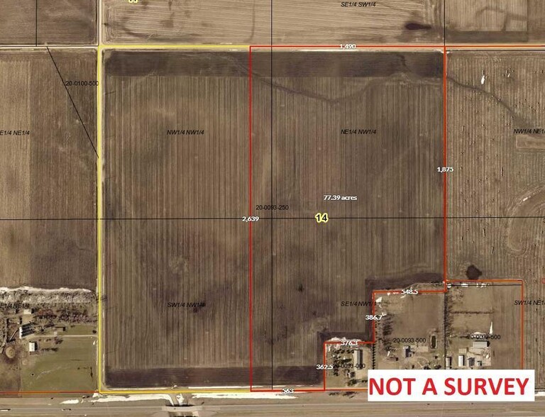 TBD Paul Ave, Worthington, MN for sale - Aerial - Image 1 of 1