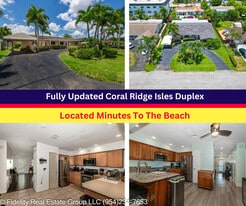 Fully Updated Coral Ridge Isles Duplex - Investment Property