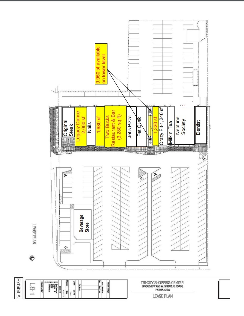 7862-7894 Broadview Rd, Parma, OH for lease Site Plan- Image 1 of 1