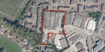 Garden Trading Centre, Devizes, WIL - AERIAL  map view