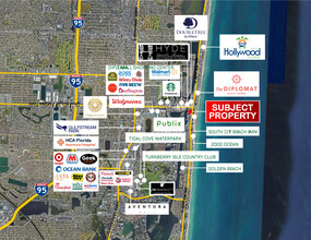 1801 S Ocean Dr, Hallandale Beach, FL - aerial  map view - Image1