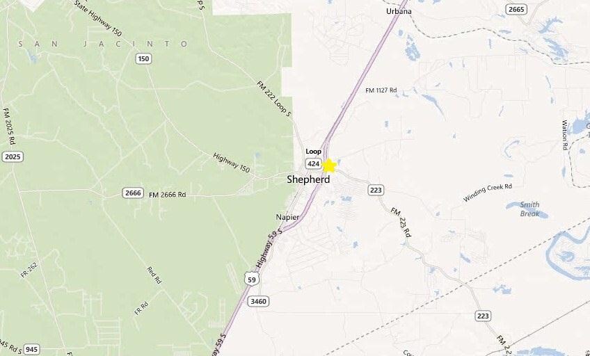 95 B FM 223, Shepherd, TX 77371