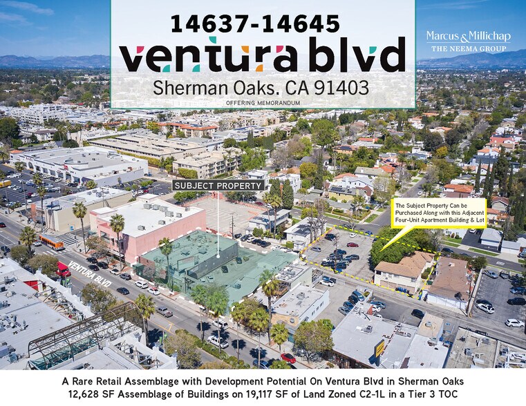 14637-14645 Ventura Blvd, Sherman Oaks, CA for sale - Primary Photo - Image 1 of 7