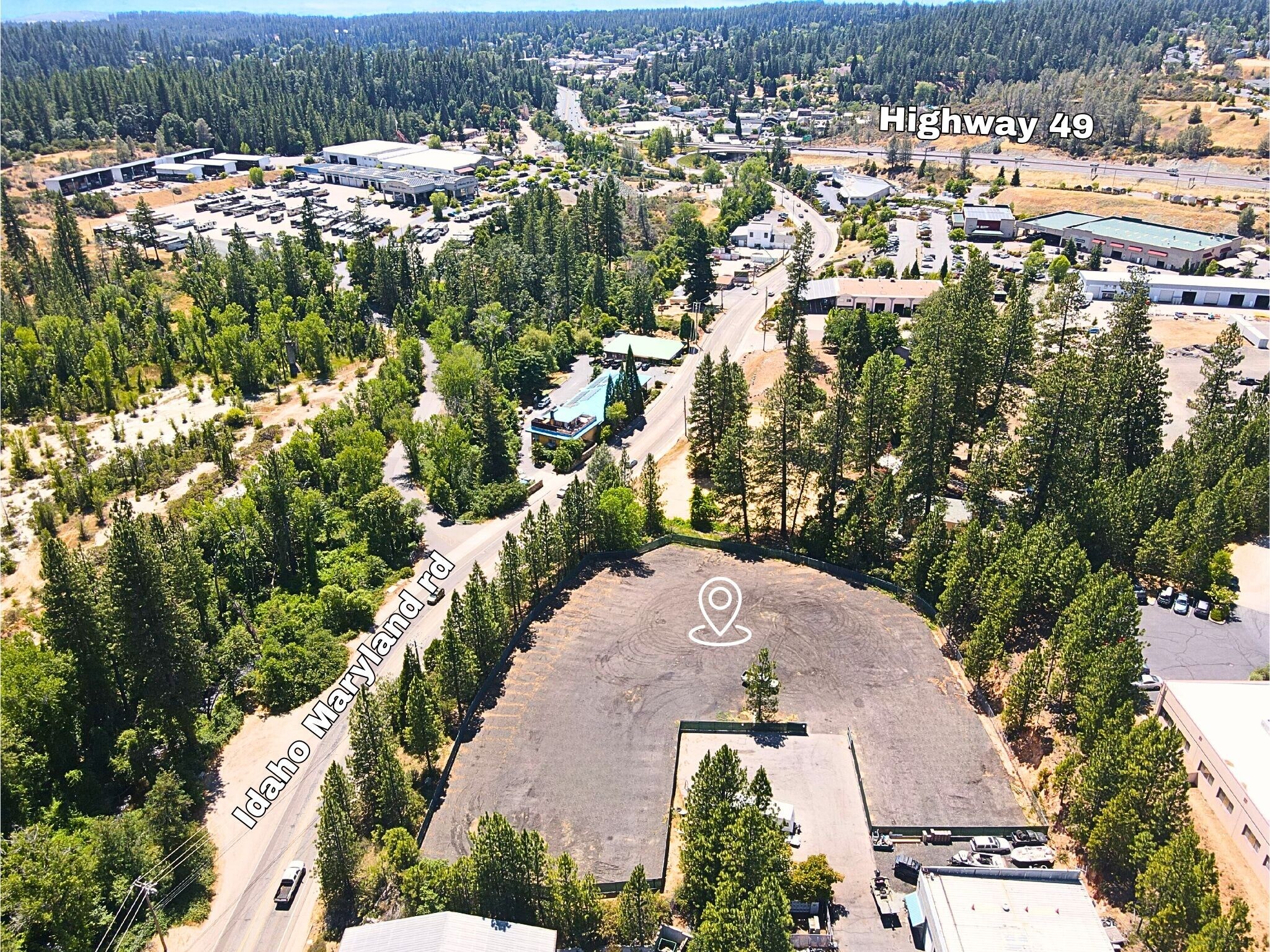 125 Spring Hill Dr, Grass Valley, CA for lease Aerial- Image 1 of 20