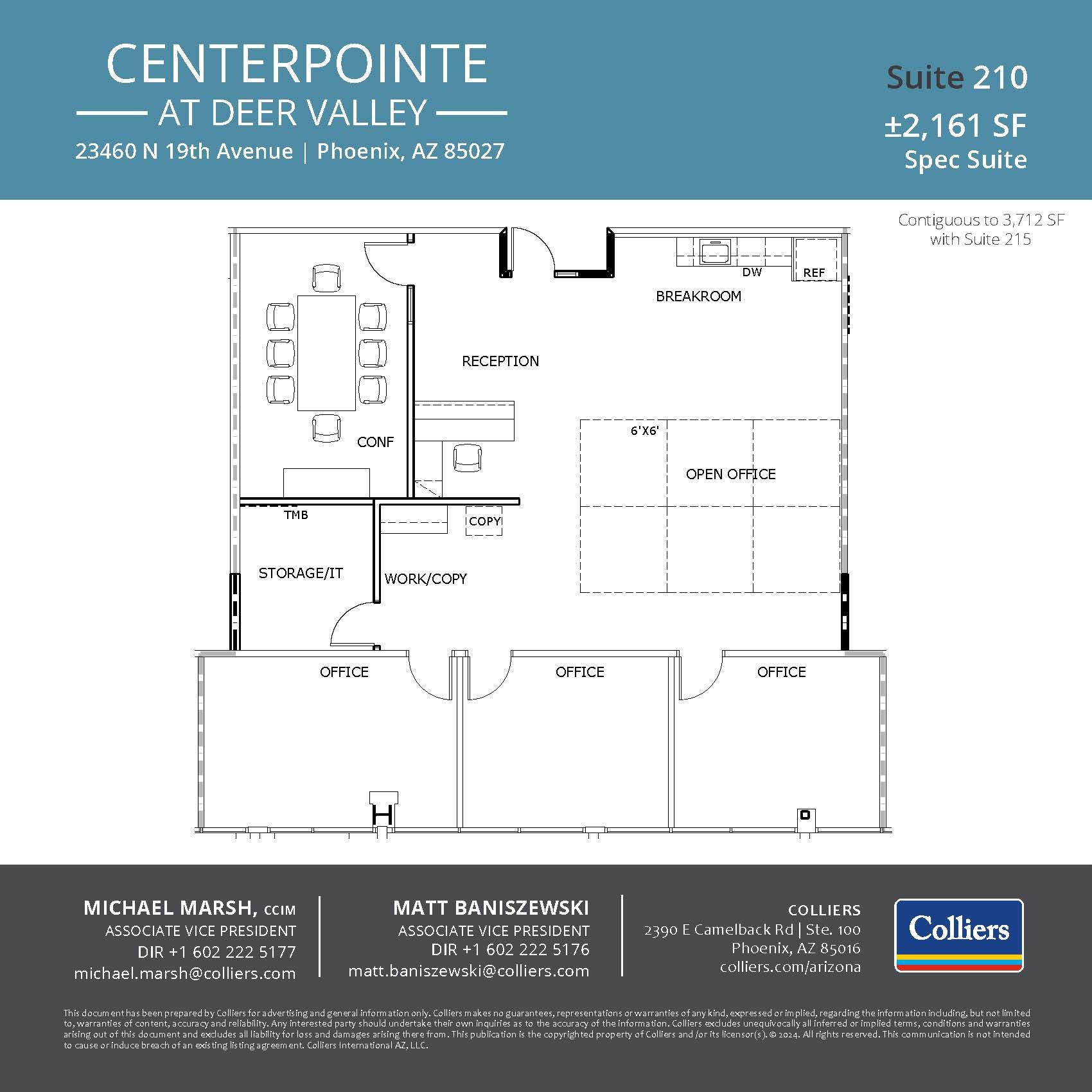 23460 N 19th Ave, Phoenix, AZ for lease Floor Plan- Image 1 of 1