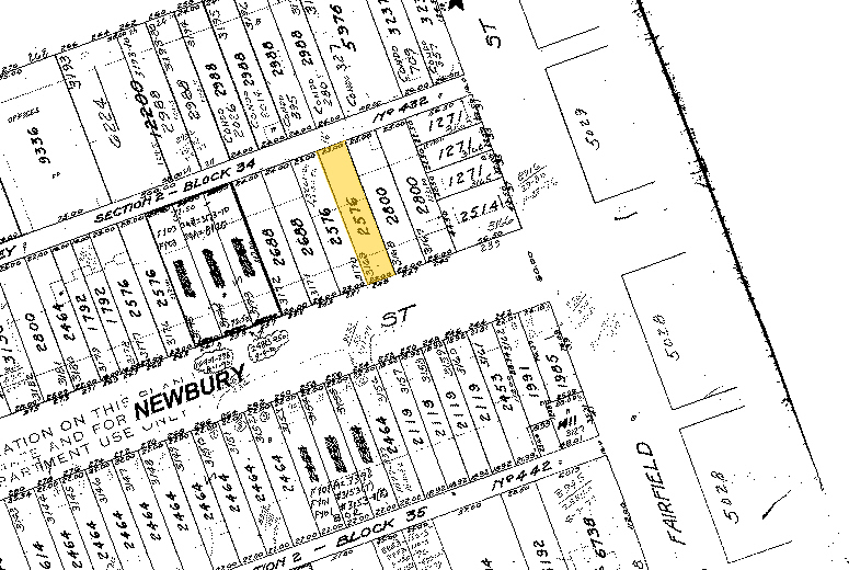 249 Newbury St, Boston, MA for sale - Plat Map - Image 2 of 8