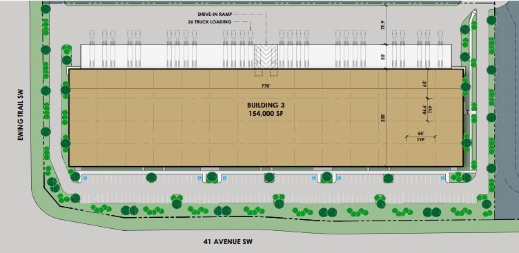 SW 41st Ave, Edmonton, AB for lease Floor Plan- Image 1 of 1