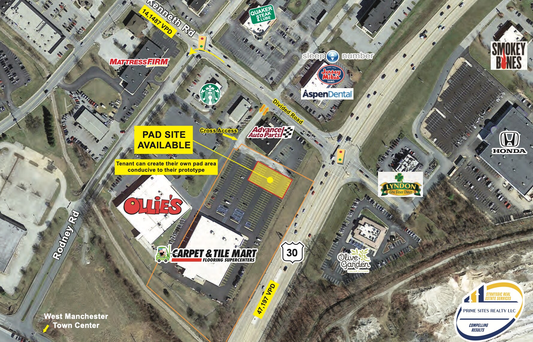 1410 Kenneth Rd, York, PA for sale Site Plan- Image 1 of 1