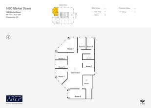 1600 Market St, Philadelphia, PA for lease Floor Plan- Image 1 of 1