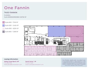 7400 Fannin St, Houston, TX for lease Floor Plan- Image 1 of 1