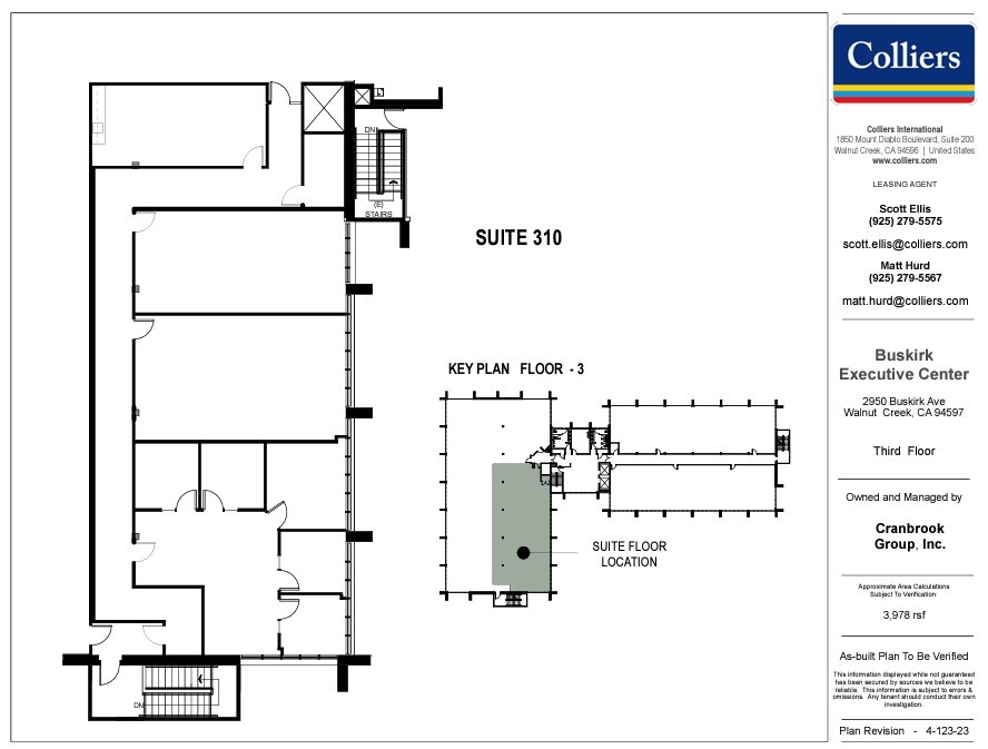 2950 Buskirk Ave, Walnut Creek, CA for lease Floor Plan- Image 1 of 1