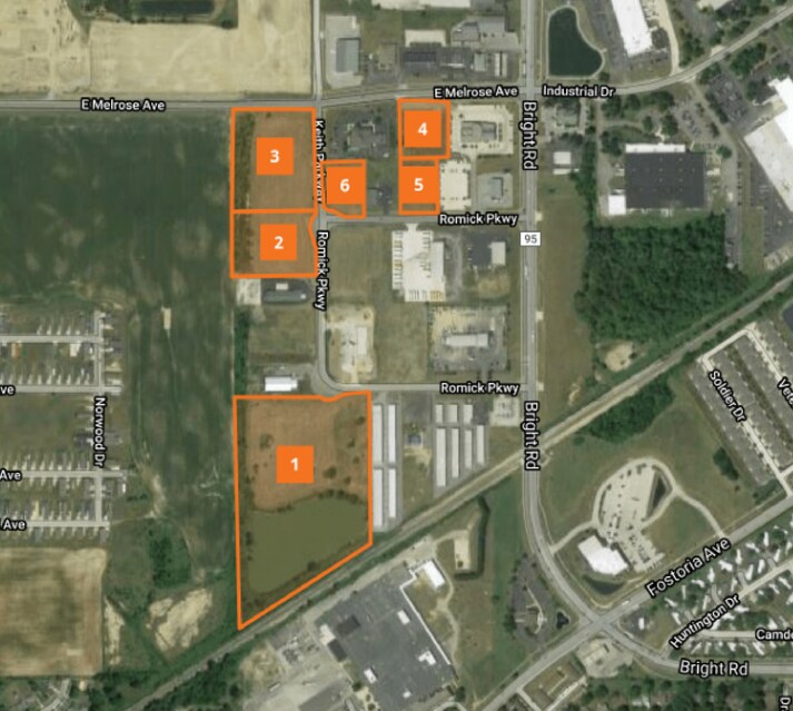 1710 Romick Pky, Findlay, OH for sale Plat Map- Image 1 of 1