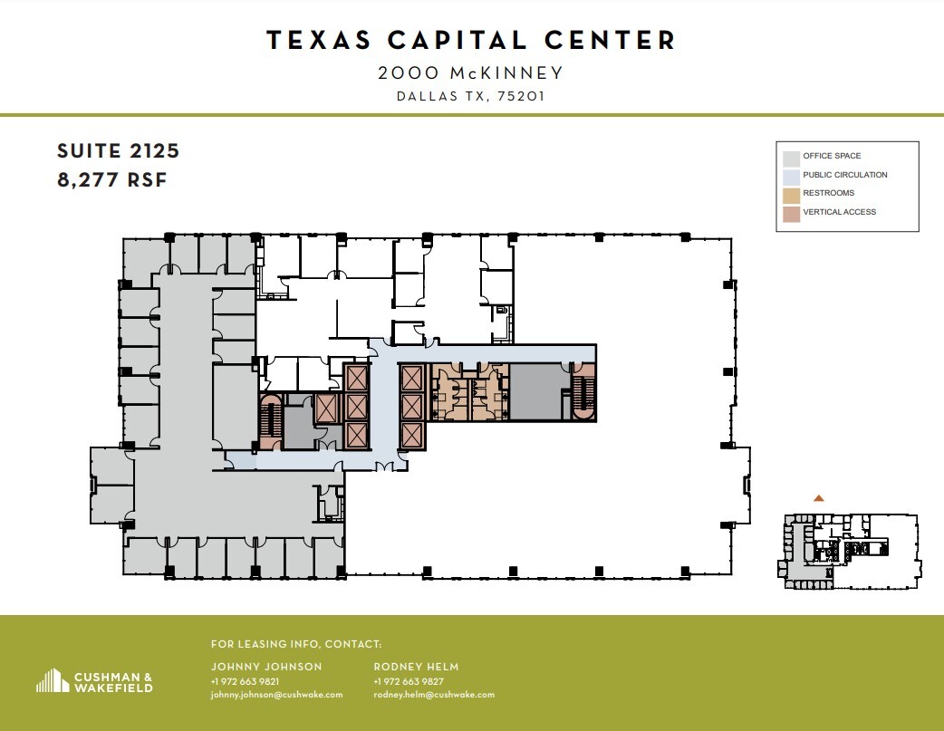 2000 McKinney Ave, Dallas, TX for lease Floor Plan- Image 1 of 1