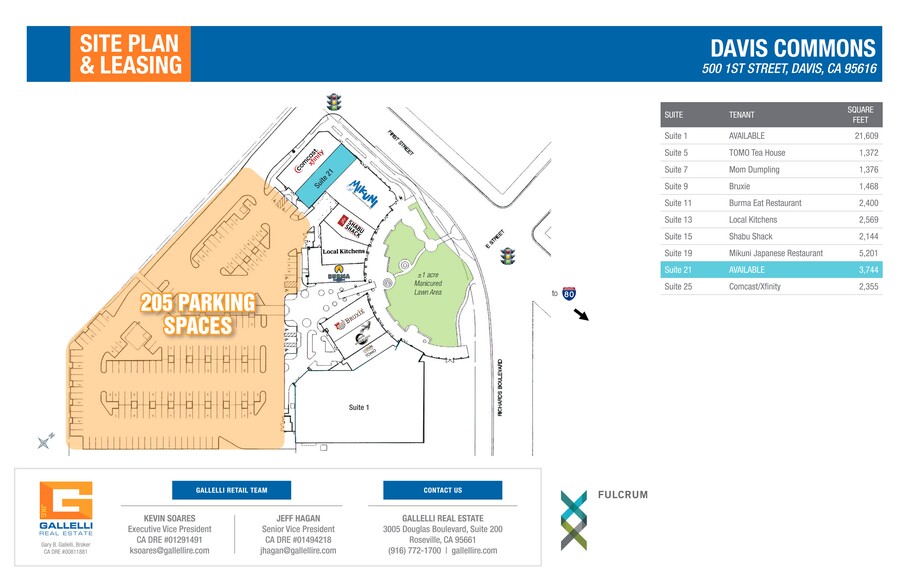 500 1st St, Davis, CA for lease - Site Plan - Image 2 of 2