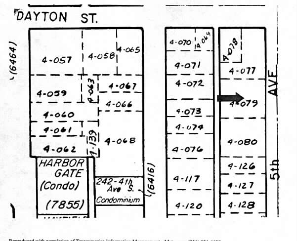 228 5th Ave S, Edmonds, WA for lease - Plat Map - Image 2 of 4