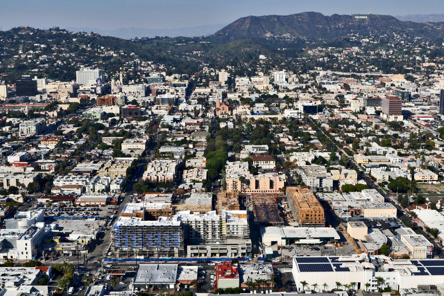 6677 W Santa Monica Blvd, Los Angeles, CA for lease - Aerial - Image 2 of 3