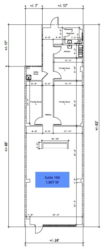 2605-2613 S Oneida St, Green Bay, WI for sale Floor Plan- Image 1 of 1