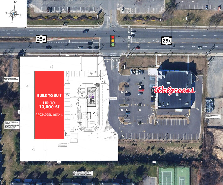 302 Route 25A, Miller Place, NY for lease - Aerial - Image 2 of 3