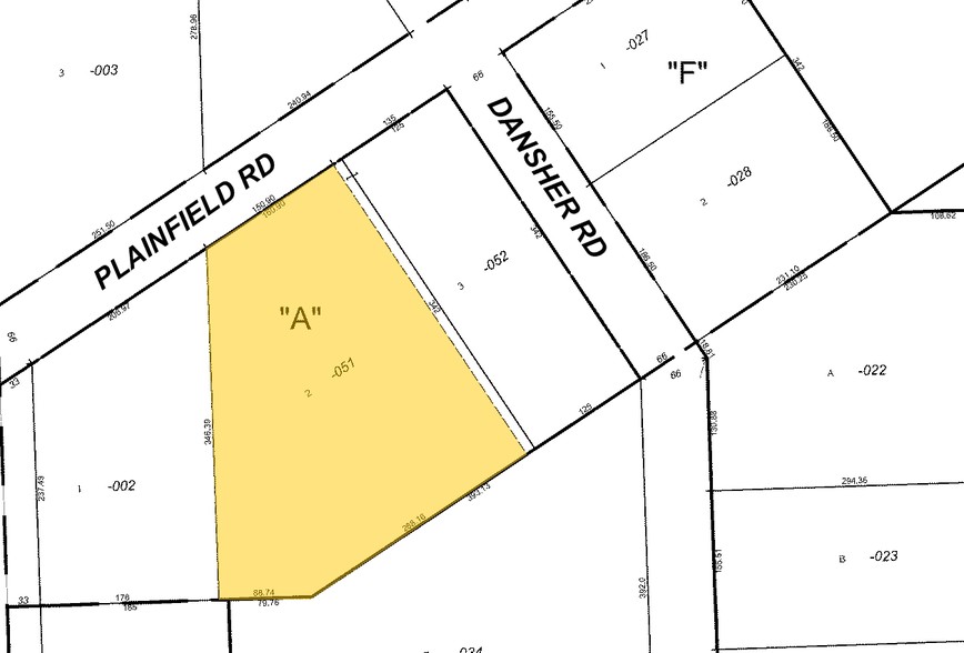 430 E Plainfield Rd, Countryside, IL for lease - Plat Map - Image 1 of 6