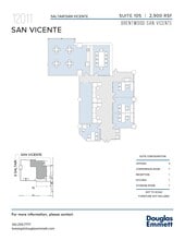12011 San Vicente Blvd, Los Angeles, CA for lease Floor Plan- Image 1 of 1