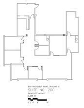 800 Roosevelt Rd, Glen Ellyn, IL for lease Floor Plan- Image 1 of 1