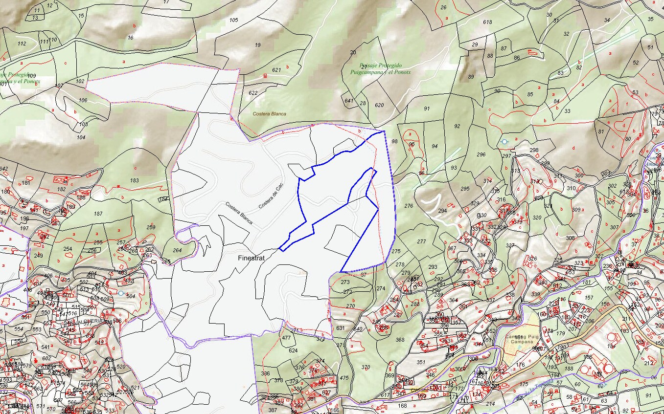 Land in Finestrat for sale Floor Plan- Image 1 of 5