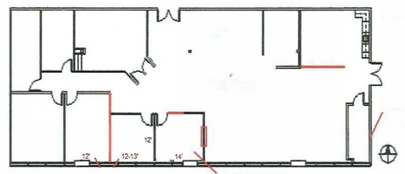 1400 E Lake Cook Rd, Buffalo Grove, IL for lease Floor Plan- Image 1 of 1
