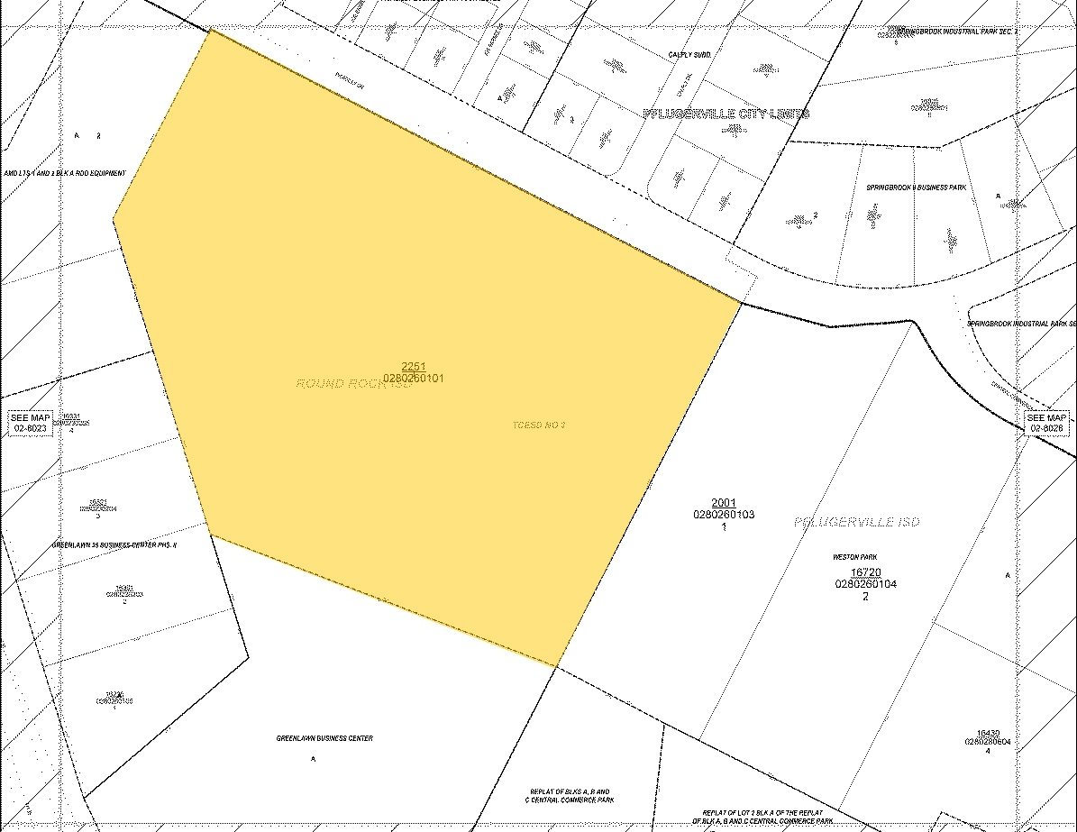 2251 Picadilly Dr, Austin, TX for sale Plat Map- Image 1 of 1