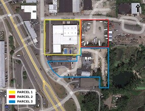 145-153 Sayton Rd, Fox Lake, IL - AERIAL  map view - Image1
