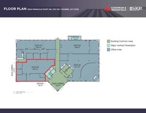 5504 Pinnacle Point Dr, Rogers, AR for lease Floor Plan- Image 1 of 1