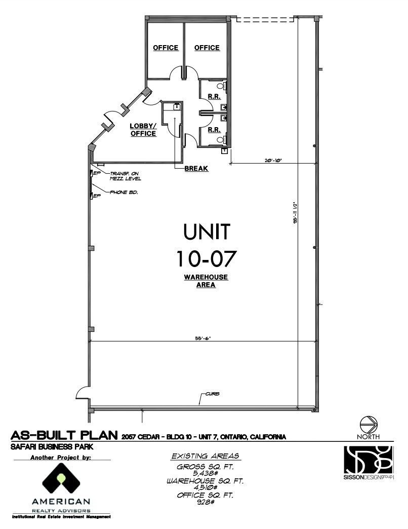 2037-2077 S Vineyard Ave, Ontario, CA for lease Floor Plan- Image 1 of 1