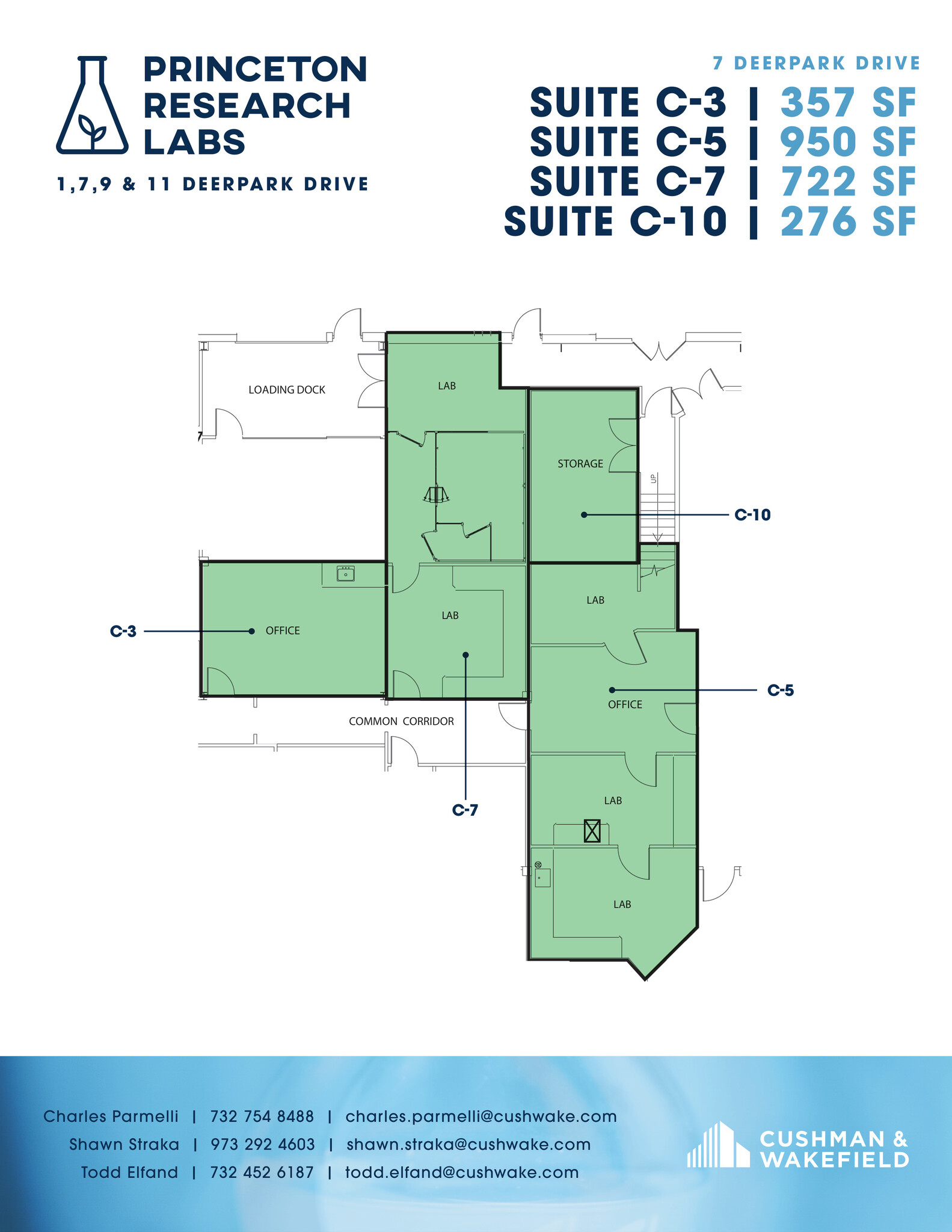 1 Deer Park Dr, Monmouth Junction, NJ for lease Floor Plan- Image 1 of 1