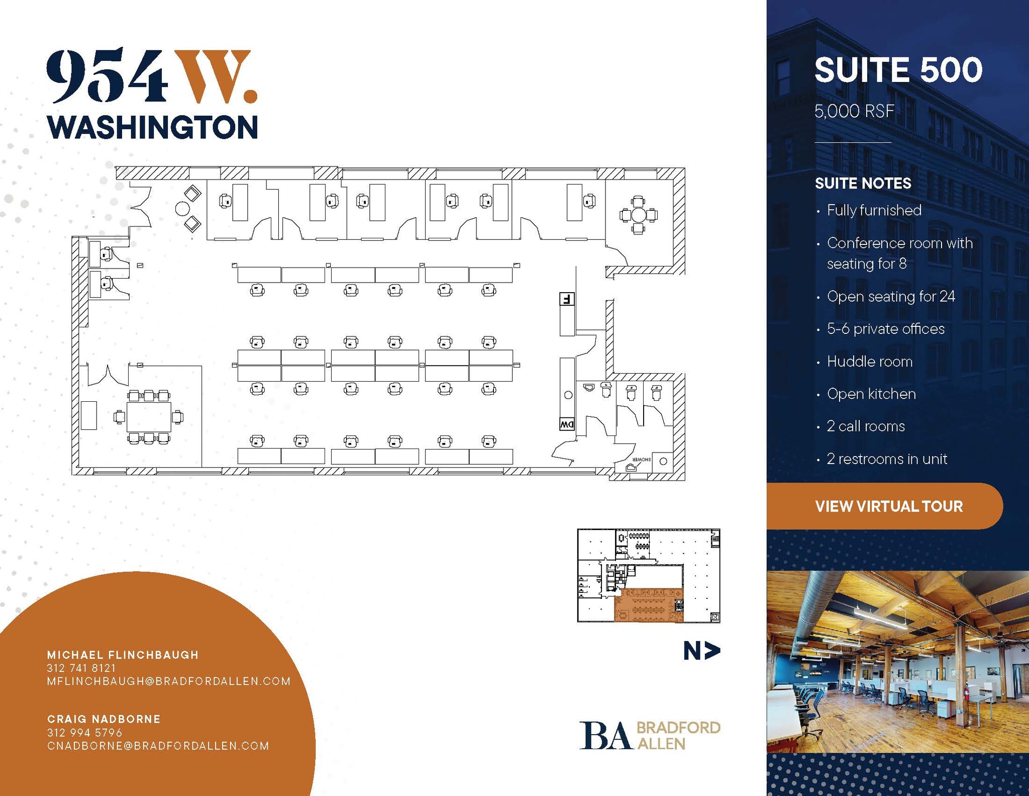 954 W Washington Blvd, Chicago, IL for lease Floor Plan- Image 1 of 5