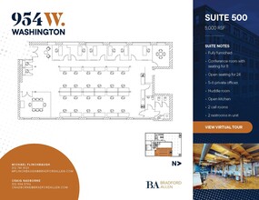 954 W Washington Blvd, Chicago, IL for lease Floor Plan- Image 1 of 5