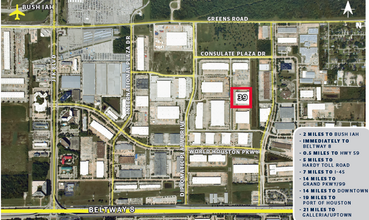 Beltway 8 @ JFK Blvd, Houston, TX for lease Aerial- Image 1 of 5