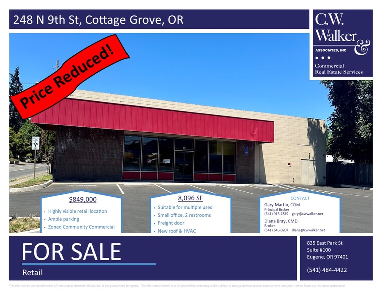 248 N 9th St, Cottage Grove, OR for sale - Building Photo - Image 1 of 5