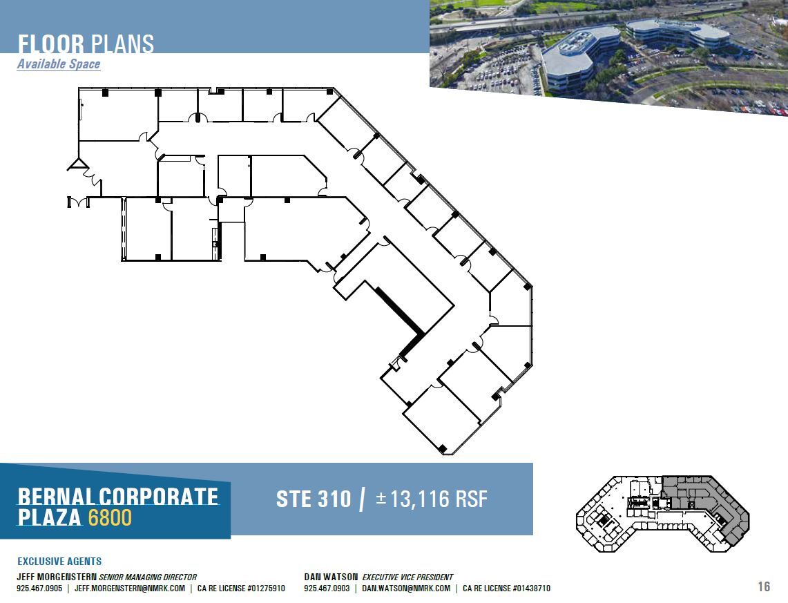 6801 Koll Center Pky, Pleasanton, CA for lease Floor Plan- Image 1 of 1