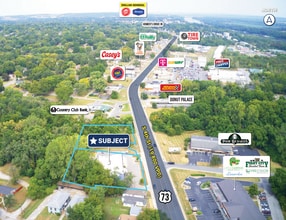 2500 S 4th St, Leavenworth, KS - AERIAL  map view