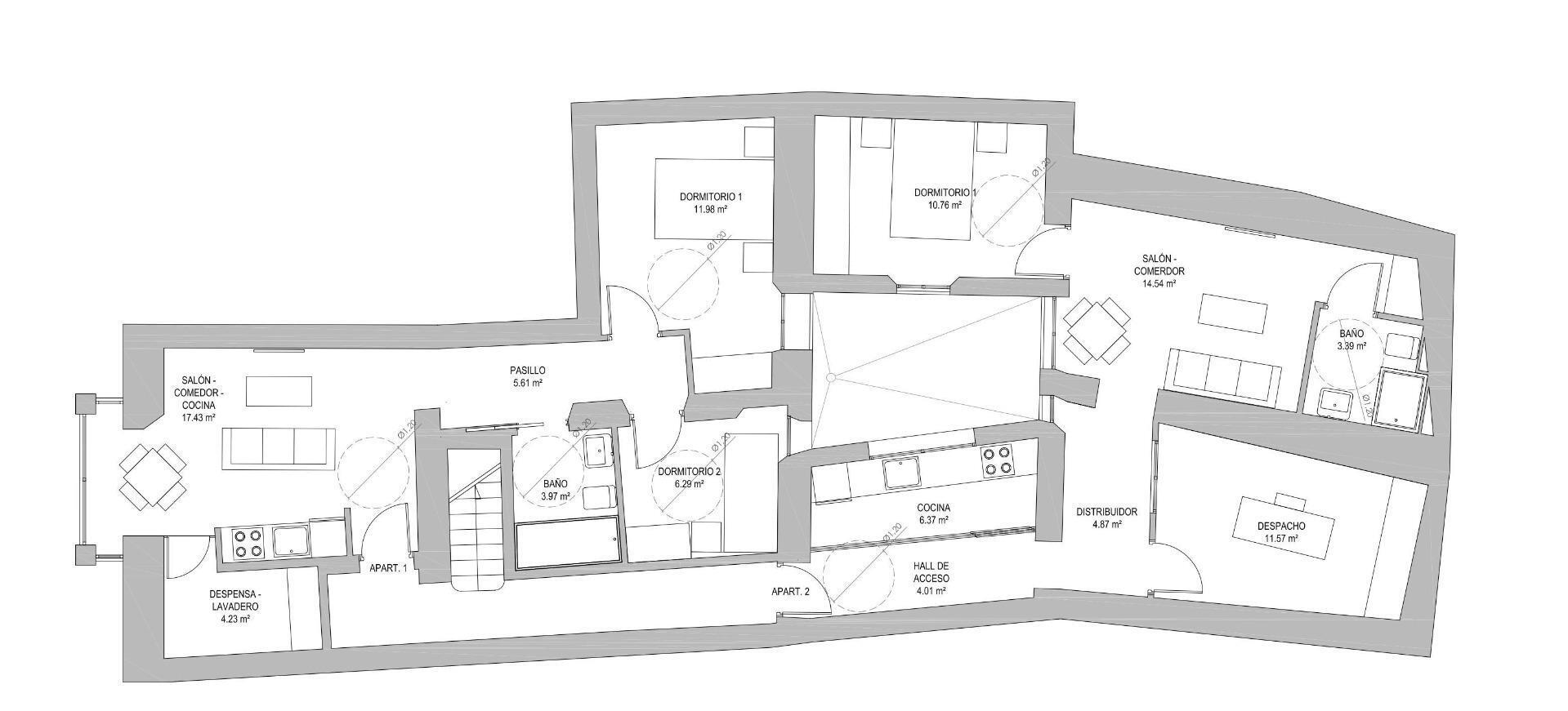 Moret, Caceres, Parte, 12, Cáceres, Cáceres for sale Floor Plan- Image 1 of 4