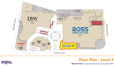 8661 Colesville Rd, Silver Spring, MD for lease Floor Plan- Image 1 of 1