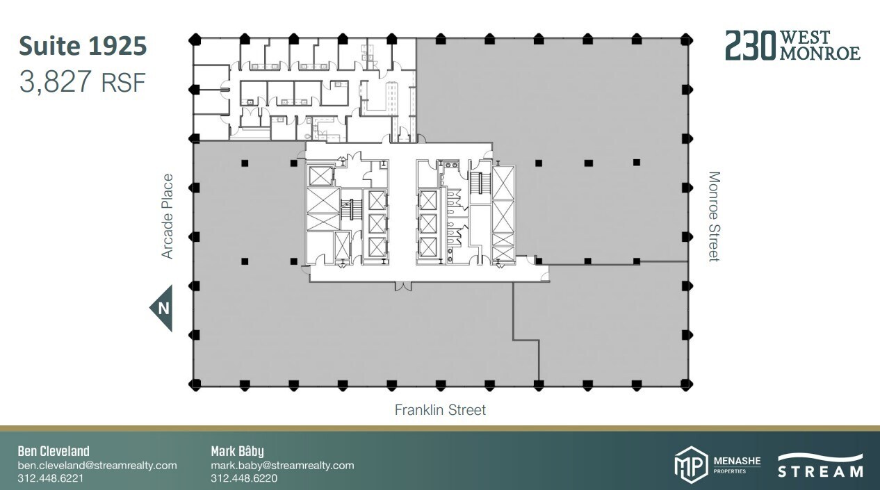 230 W Monroe St, Chicago, IL for lease Floor Plan- Image 1 of 1