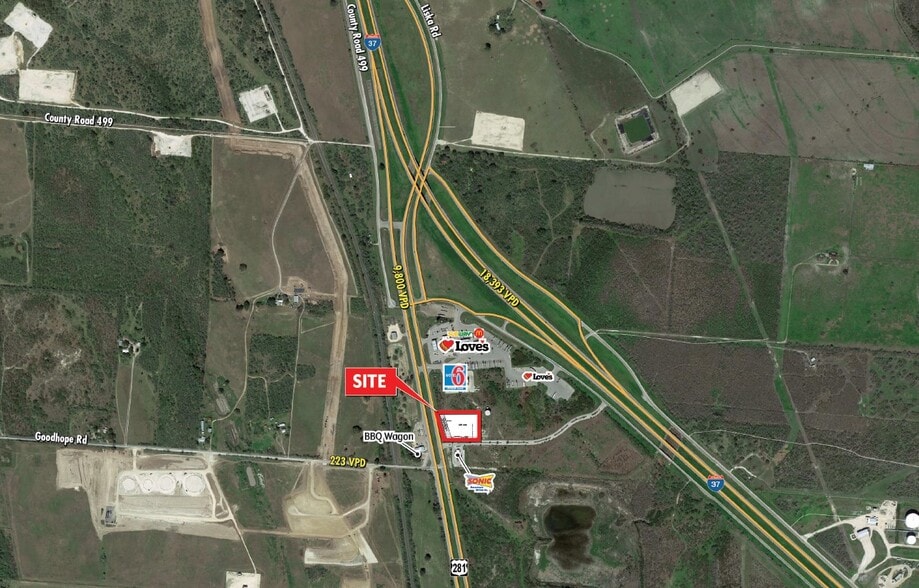 US 281 And Interstate 37, Three Rivers, TX for sale - Building Photo - Image 1 of 1