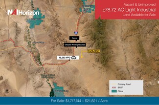 More details for ±78.72 AC Light Industrial Land, Yucca, AZ - Land for Sale