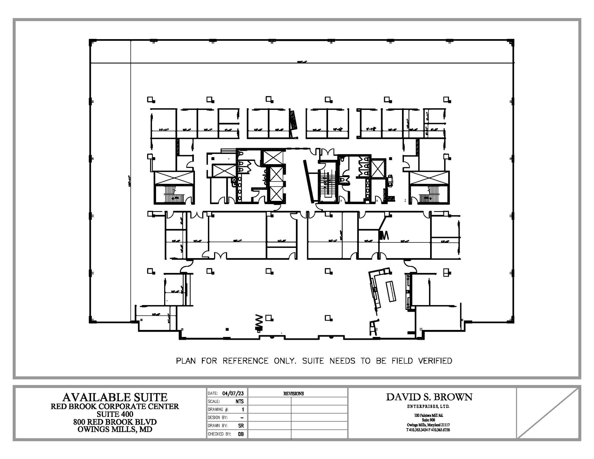 600 Red Brook Blvd, Owings Mills, MD for lease Floor Plan- Image 1 of 1