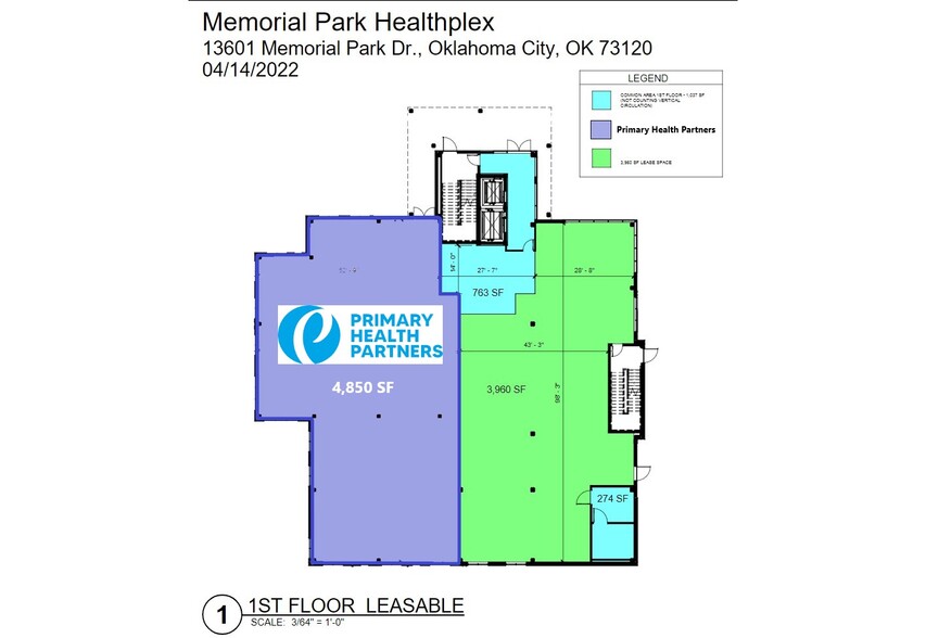 13601 W Memorial Park Dr, Oklahoma City, OK for lease - Floor Plan - Image 2 of 14