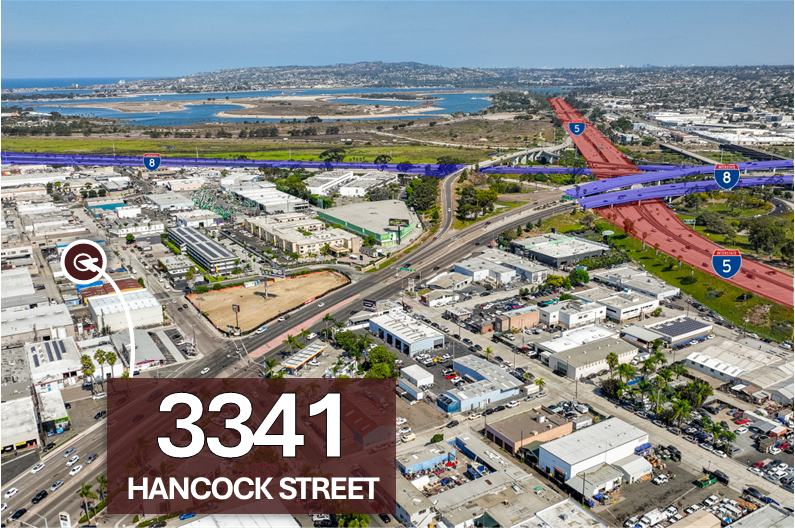 3341 Hancock St, San Diego, CA for lease - Aerial - Image 3 of 8