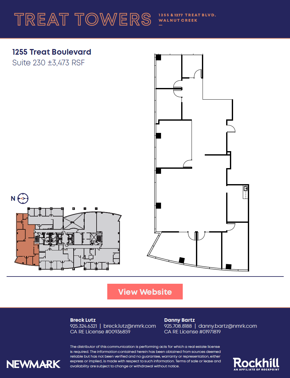 1255 Treat Blvd, Walnut Creek, CA for lease Building Photo- Image 1 of 1