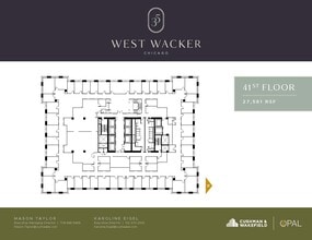 35 W Wacker Dr, Chicago, IL for lease Floor Plan- Image 1 of 1
